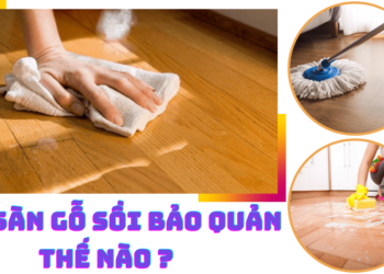 Ván sàn gỗ sồi bảo quản như thế nào?
