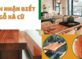 Cách nhận biết gỗ xà cừ