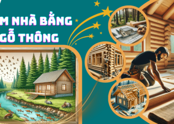 Cách làm nhà bằng gỗ thông